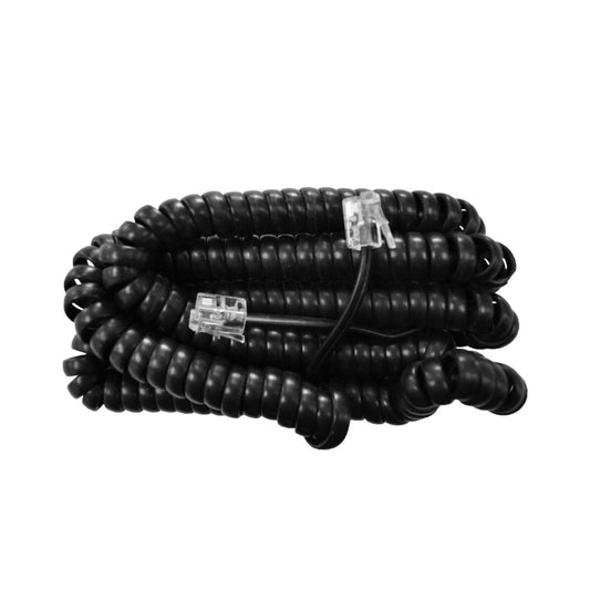 elink Handset Cord - 25 ft/7,62m - Black