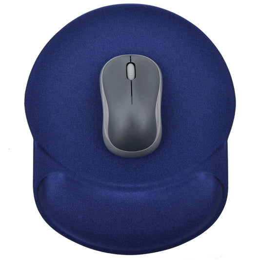 Tapis de souris DAC MP-123 Super-Gel « Racetrack » avec repose-poignet, bleu