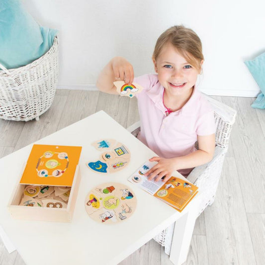 Humanico - Puzzle 5 Sens 30 pièces