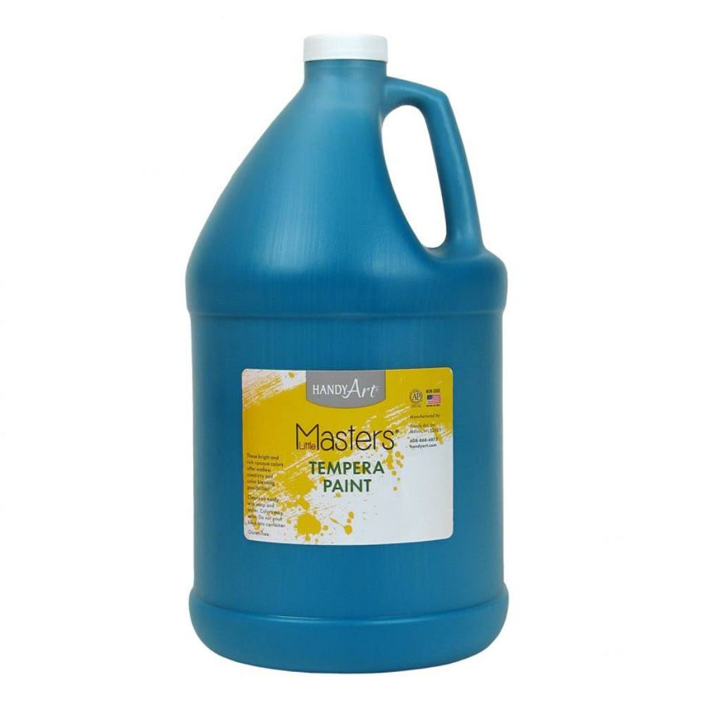Peinture à la détrempe Little Masters, turquoise, 3,78 L