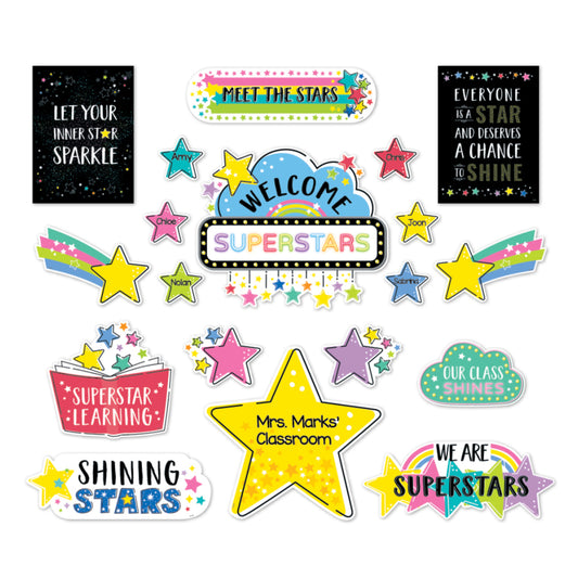 Creative Teaching Press Shine Bright Star Bright Bulletin Board