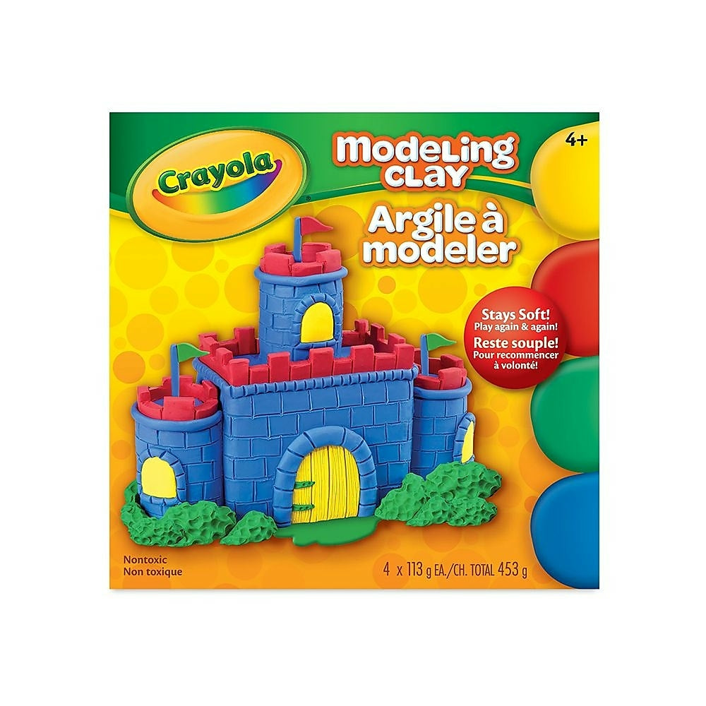 Pâte à modeler Crayola, couleurs assorties, 453 g