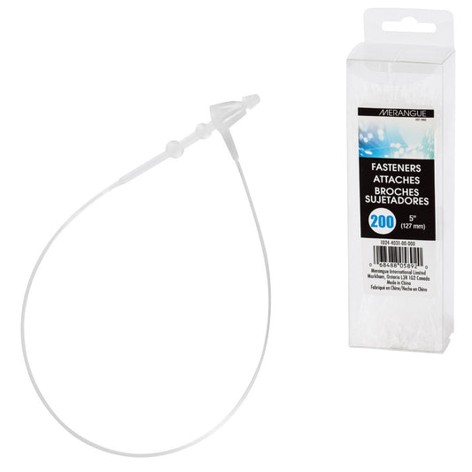 Merangue Secur-A-Tach Fasteners - 200 Pack