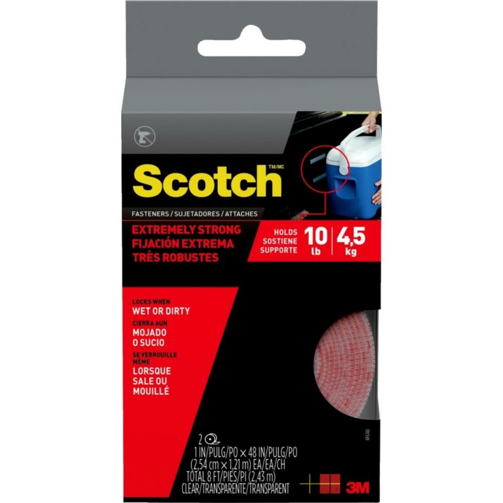 Scotch Exteme Clear Fstrs 1 in x 4ft