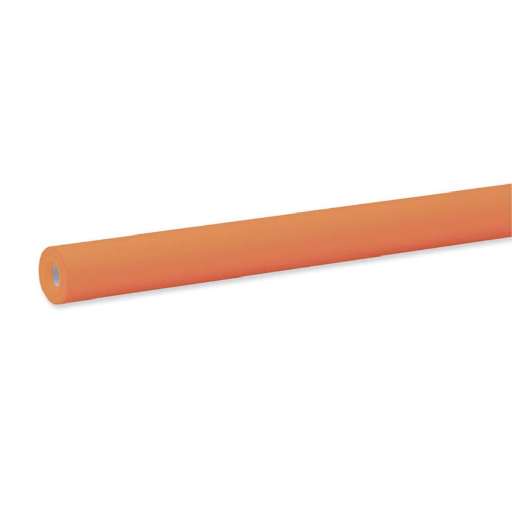 Papier d'art pour tableau d'affichage, orange, 1/21 m x 15,24 m, 1 rouleau