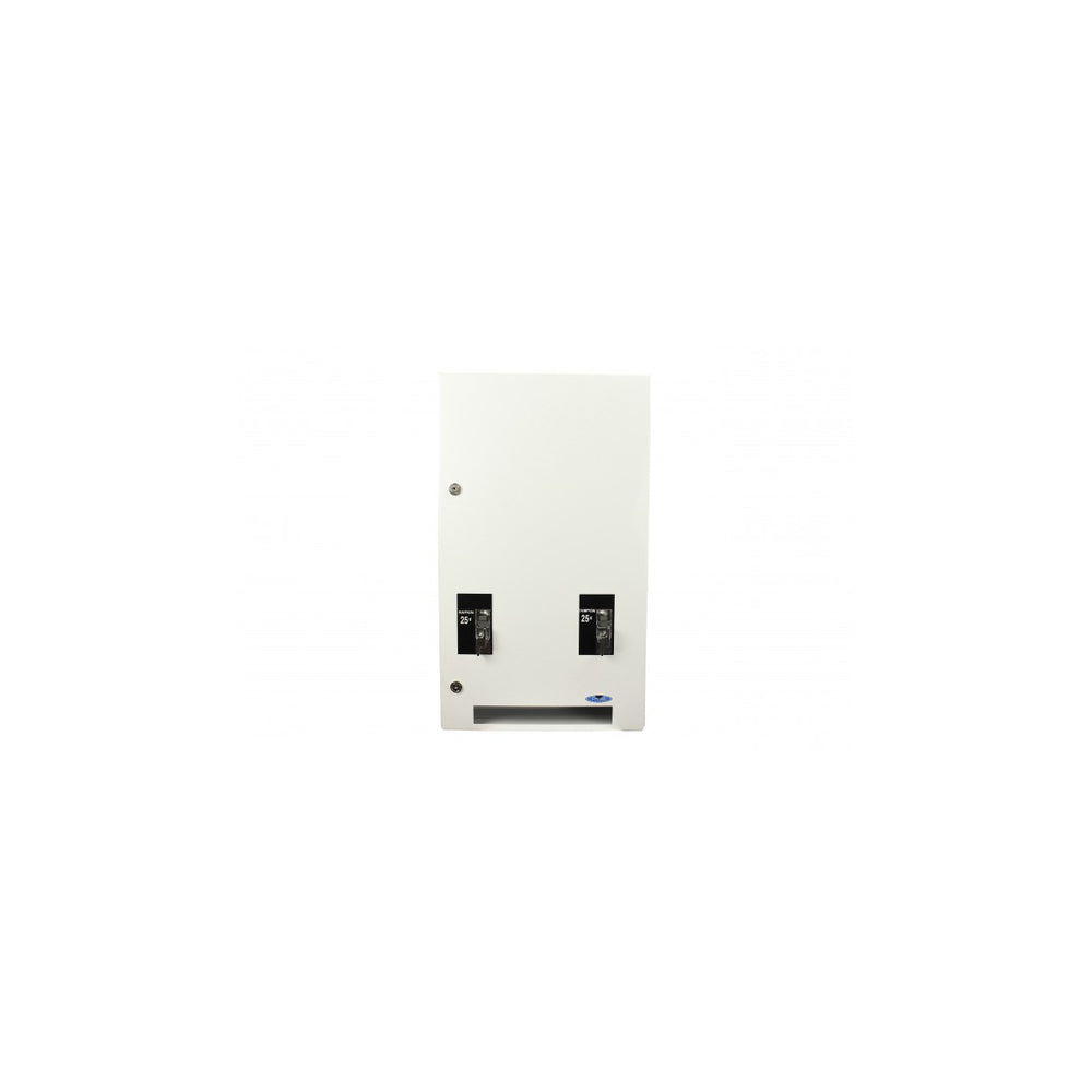Frost Double Napkin/Tampon Dispenser - White