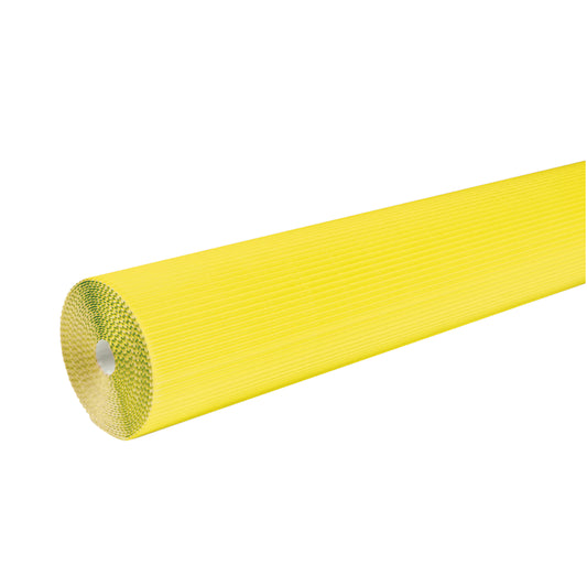 Pacon Corobuff Corrugated Paper Roll Canary