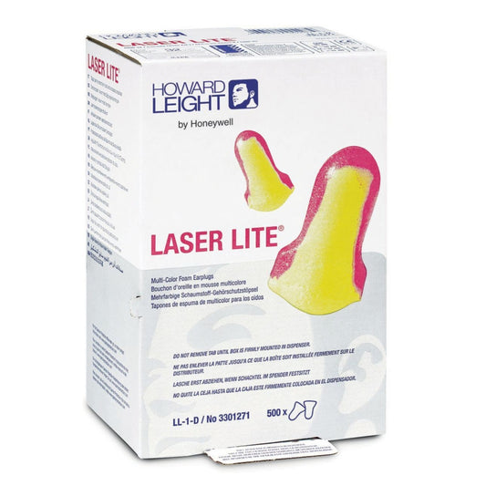 Honeywell Laser Lite Earplug Dispenser - Pink/Yellow - 500 Pack