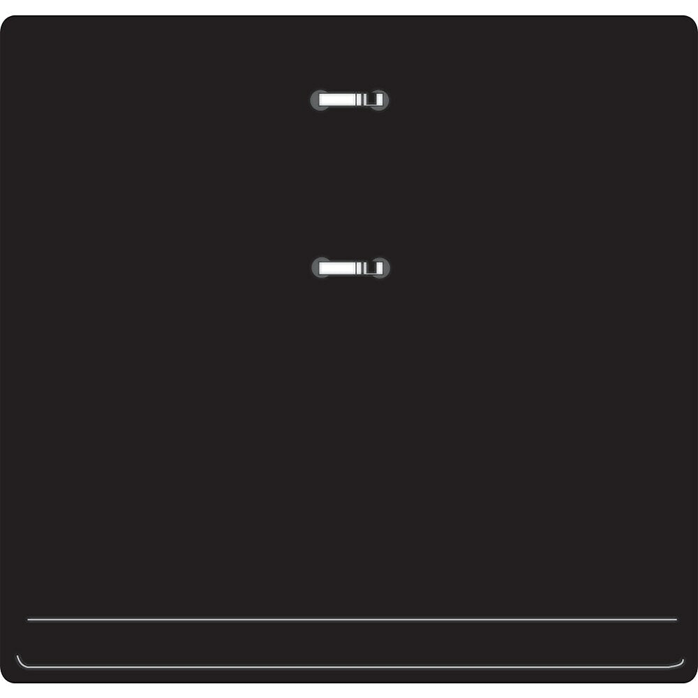 At-A-Glance Undated Loose-Leaf Desk Calendar Base - Black - 3-1/2" x 6" - English