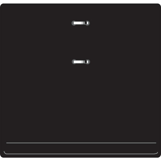 At-A-Glance Undated Loose-Leaf Desk Calendar Base - Black - 3-1/2" x 6" - English
