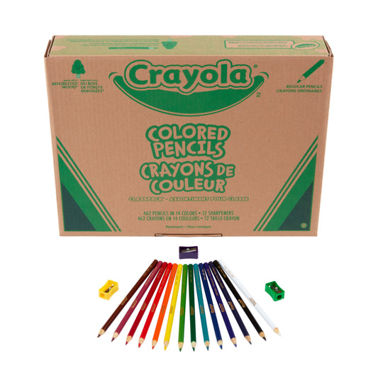 Crayola Coloured Pencils Classpack - 462 Pack