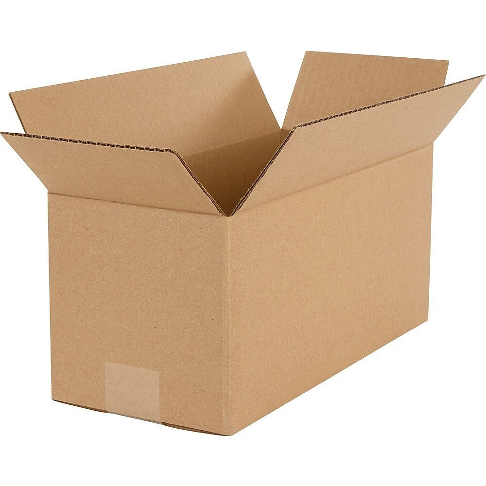 Boîtes en carton ondulé Gerrity - 23 cm (l) x 15 cm (L) x 15 cm (H) - Poids léger 32 lb - Paquet de 25