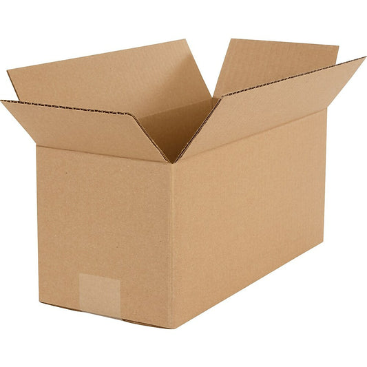 Boîtes en carton ondulé Gerrity - 23 cm (l) x 15 cm (L) x 15 cm (H) - Poids léger 32 lb - Paquet de 25