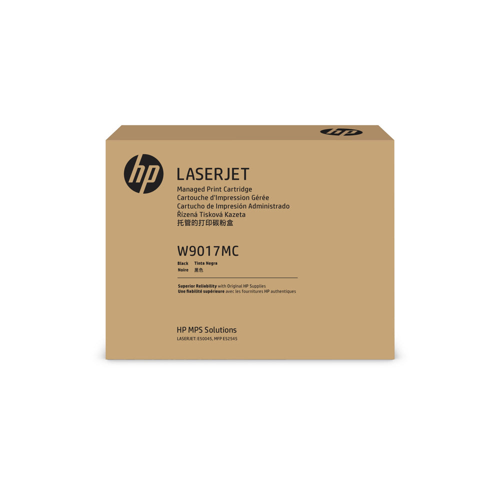 Cartouche de toner HP noire d'origine Managed LaserJet - Haute capacité (W9017MC)