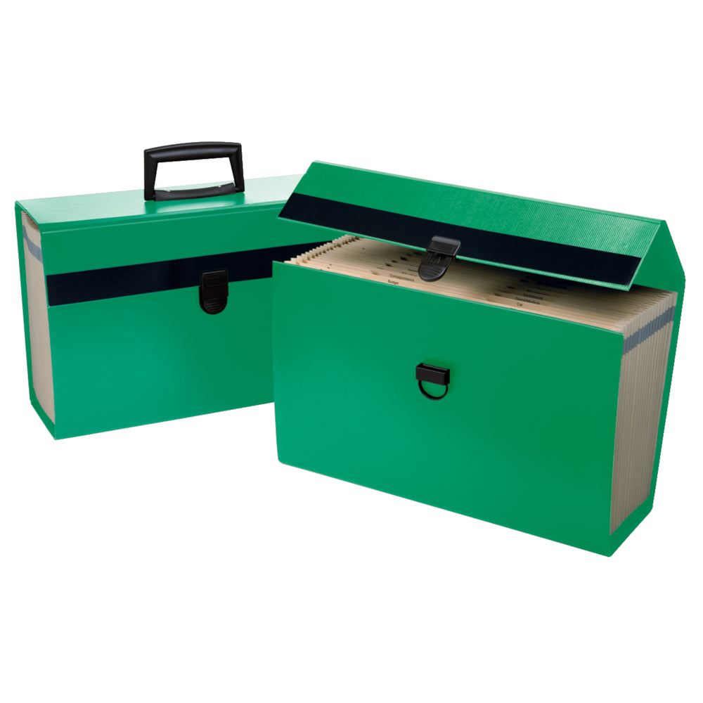 Organiseur extensible Pendaflex Portafile avec 19 pochettes - Format lettre/légal - Vert