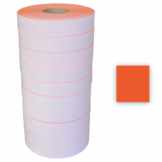 Eddie's Sato 2 Line 8 Character Permanent Labels - Red - 60000 Pack