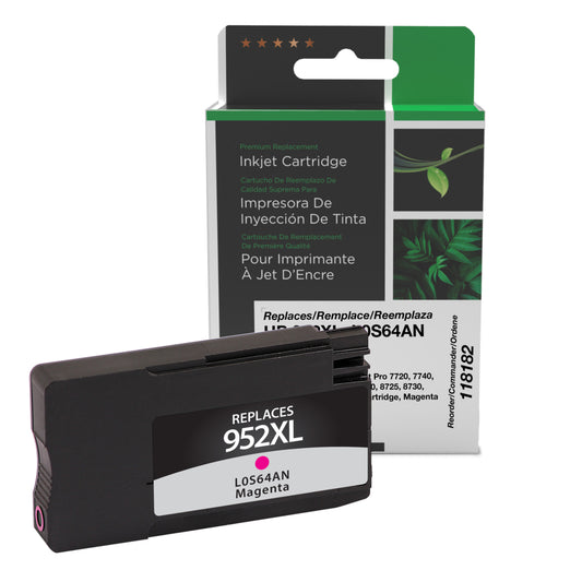 Cartouche d'encre haute capacité HP 952XL Clover Imaging Group - Magenta