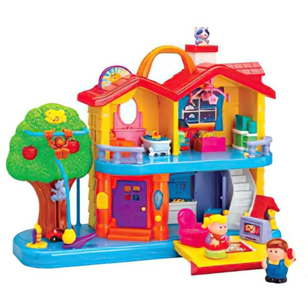 Maison de découverte des jouets constructifs