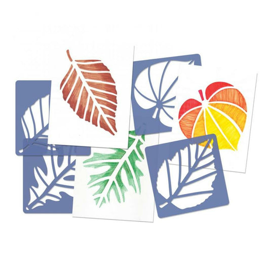 Perfect Leaf Stencils, 12/Set