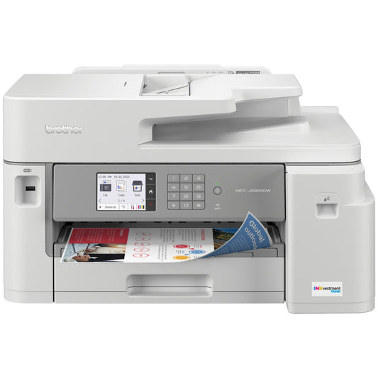 Brother MFCJ5855DW INKvestment Tank All-In-One Inkjet Printer