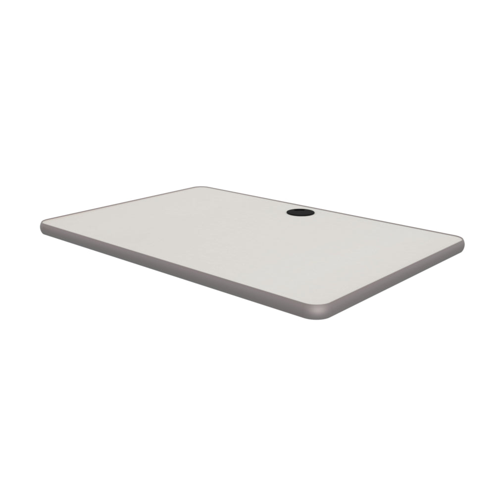 Plateau de table rectangulaire Heartwood 24" x 36" - Gris
