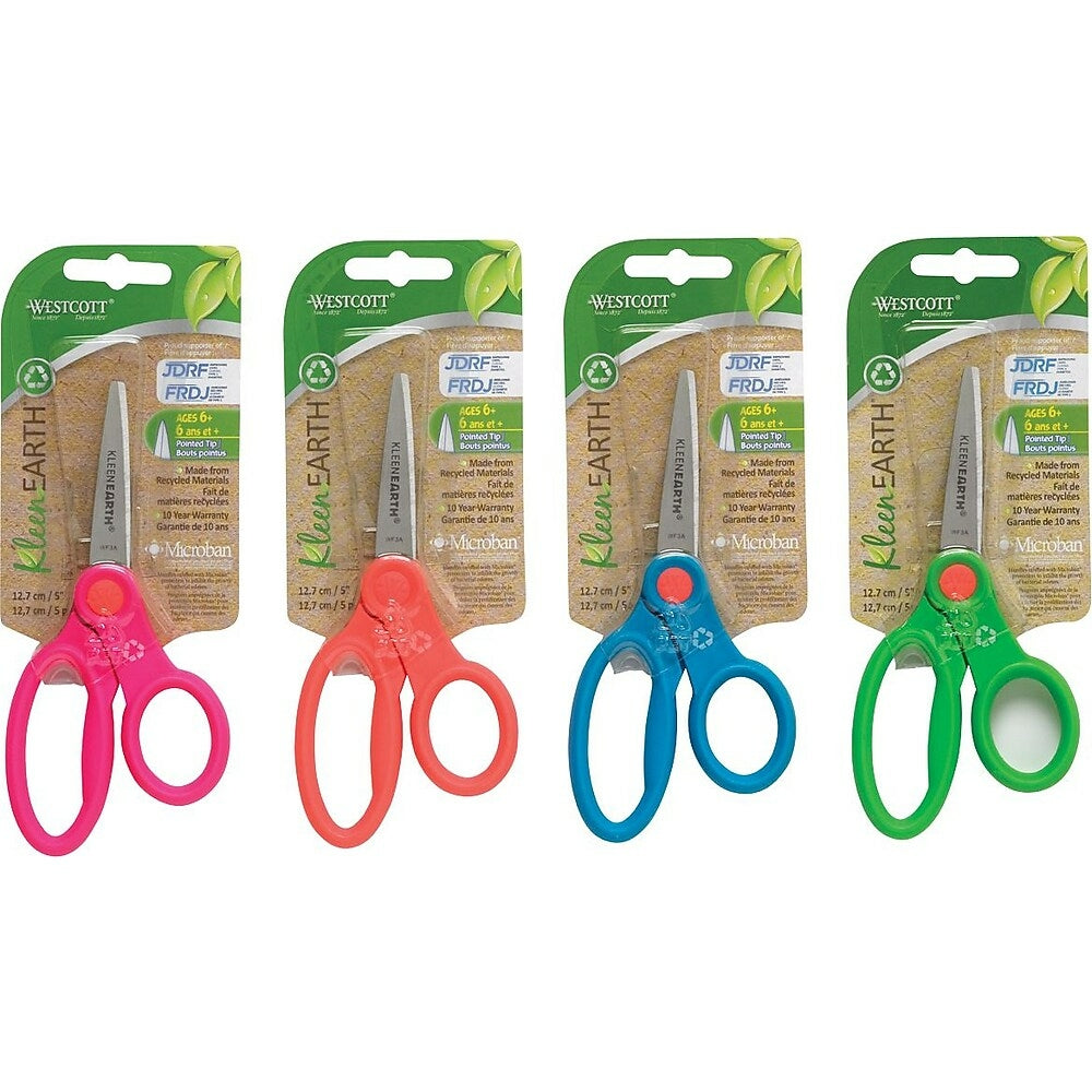 Ciseaux pointus Westcott Kleen Earth 5"