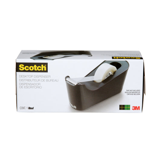 Scotch Desktop Tape Dispenser - Black - No Tape Included