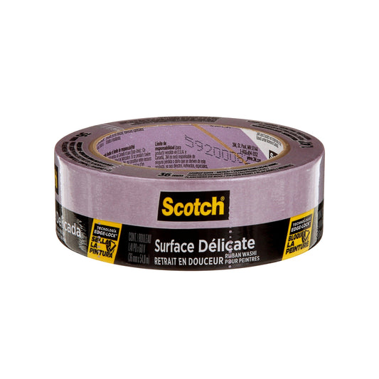 Scotch Delicate Surface Painter's Tape - 1.41 in x 60 yd - 4 Pack