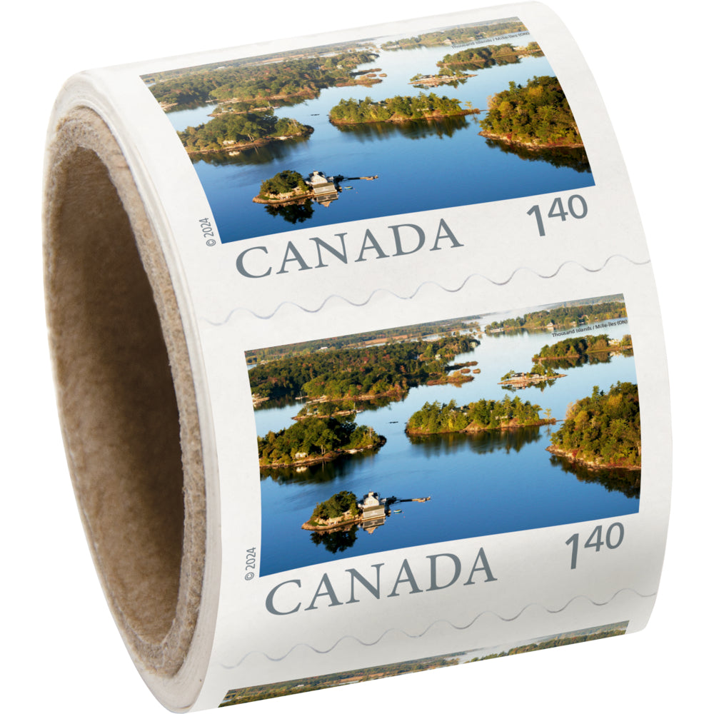 From Far and Wide U.S.A Rate Stamps - Coil of 50