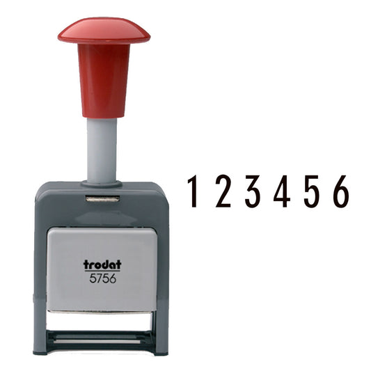 Numéroteur à encrage automatique Trodat 5756