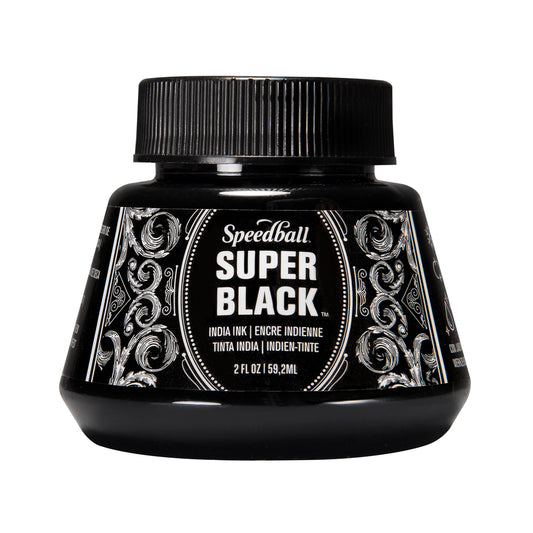 Encre de Chine Speedball Art Products Super Black - Noir - 60 ml