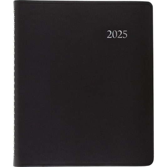 Staples 2025 Weekly/Monthly Planner - 8-3/4" H x 6-7/8" W - Black - Bilingual