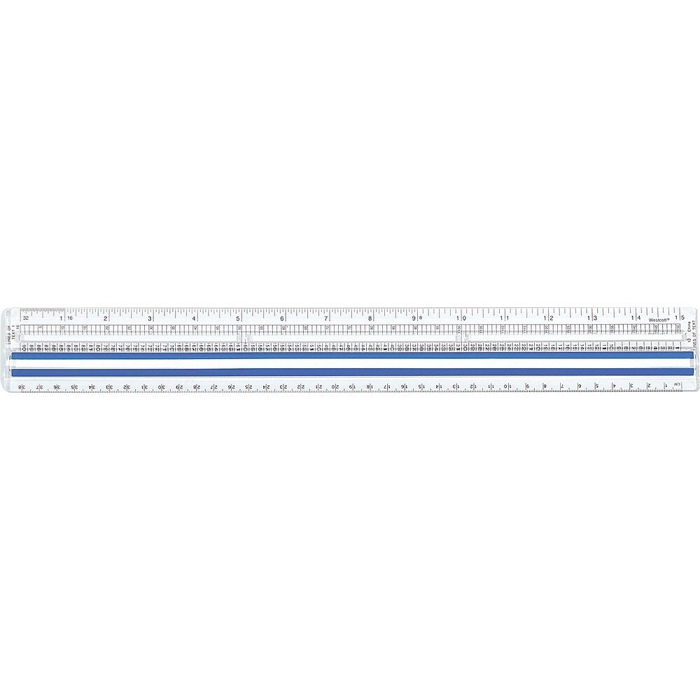 Westcott 38cm/15" Magnifying Ruler