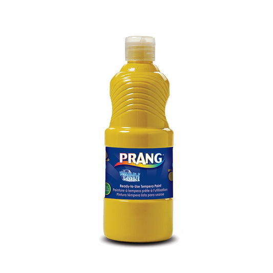 Peinture à la détrempe lavable Prang - 940 g - Jaune