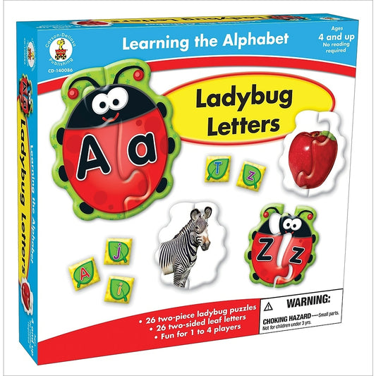 Jeu de société Carson Dellosa : Lettres de coccinelle (140086)