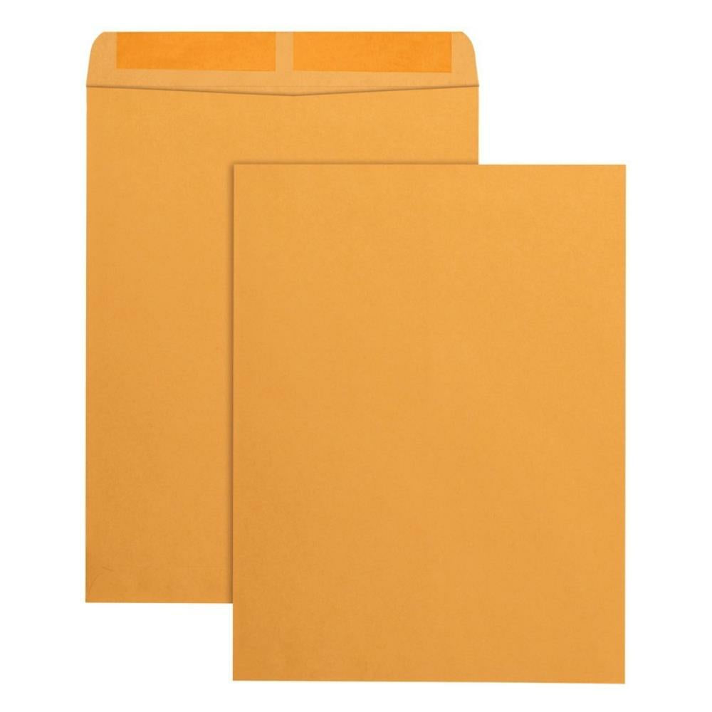 Quality Park Open End Envelopes - 10 x 13" - Gold - Pack of 100