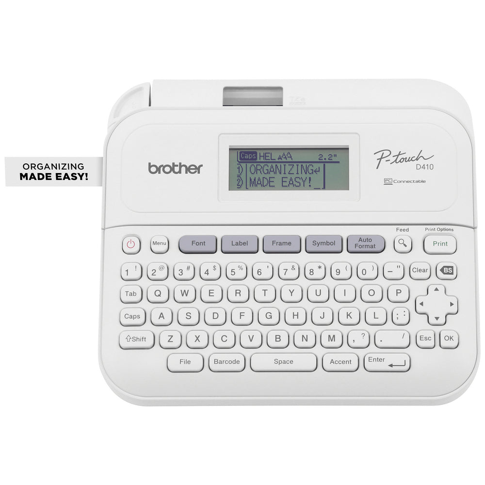 Brother P-touch PT-D410 Home/Office PC Connected Label Maker