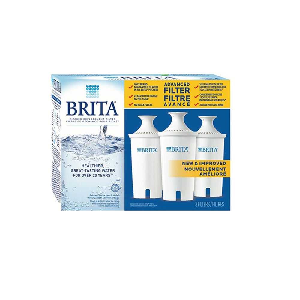 Recharges pour filtre à eau Brita - Lot de 3
