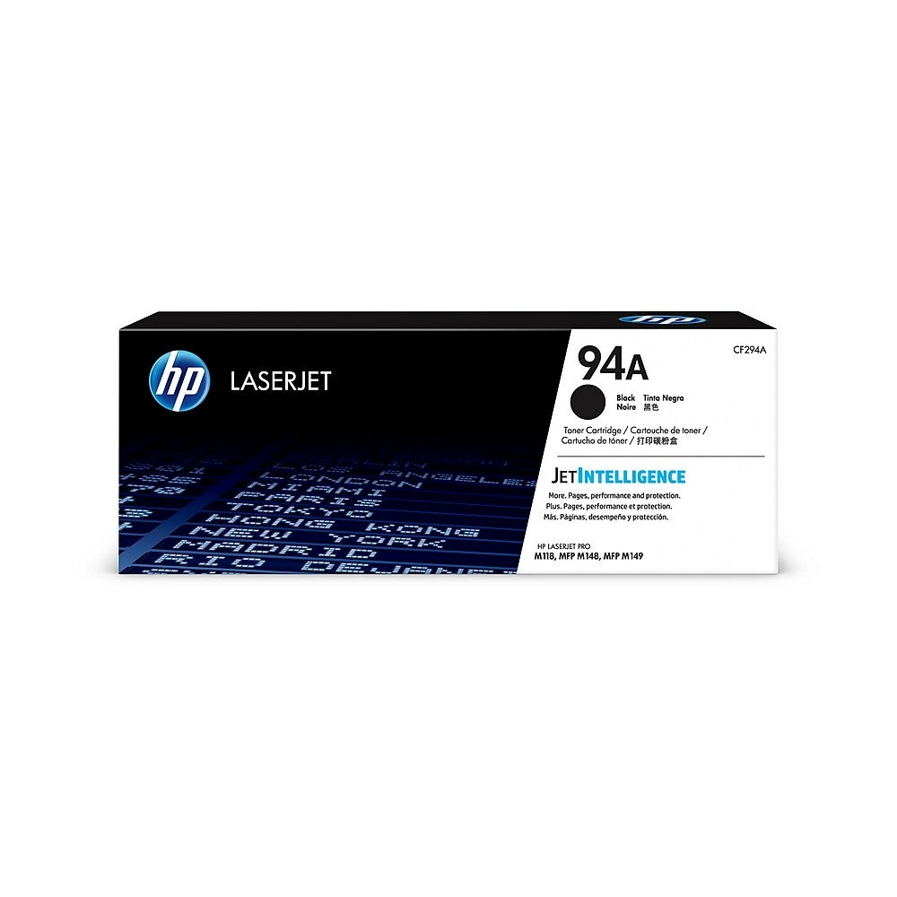 HP 94A Black Original LaserJet Toner Cartridge (CF294A)