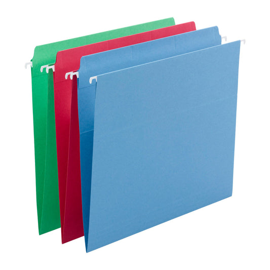 Smead FasTab Hanging File Folder - Letter - Assorted