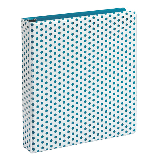 Oxford Punch Pop 1.5" 3-Ring Binder - Teal
