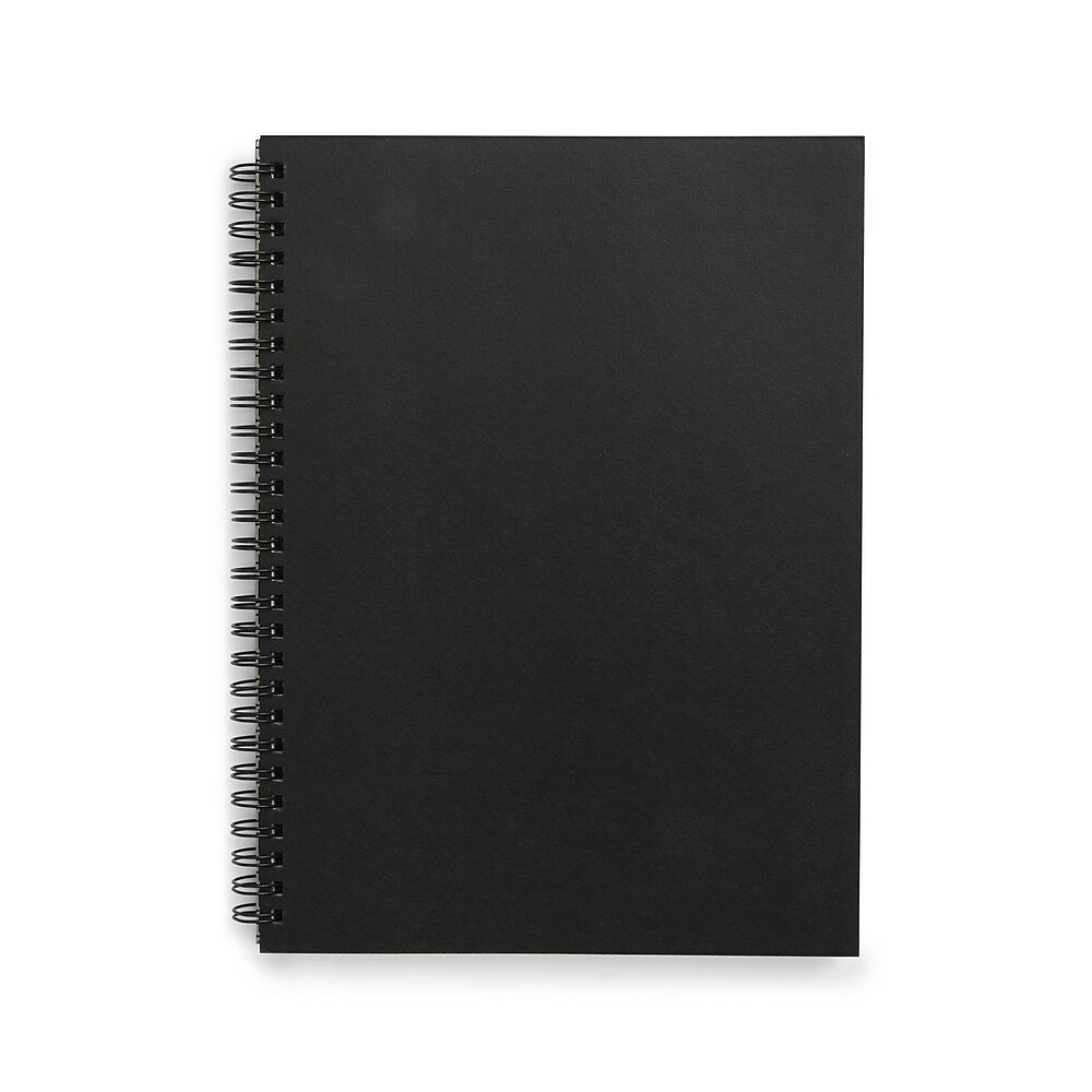 TRU RED Medium Soft Cover Ruled Notebook - Black