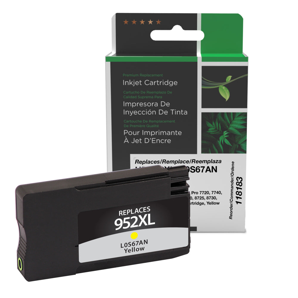 Clover Imaging Group HP 952XL Inkjet High Yield Cartridge - Yellow