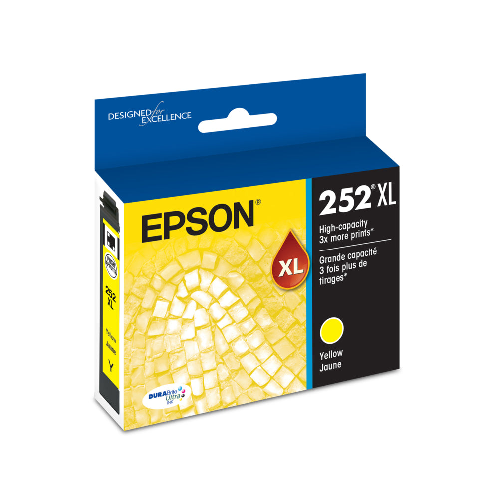 Cartouche d'encre Epson T252 - Haute capacité - Jaune