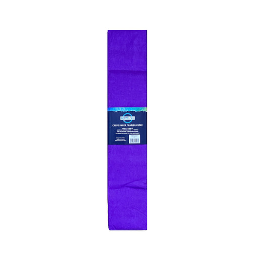 DBLG Artworks Crepe Paper - 50 cm x 2 m - Purple - 12 Folds/Pack