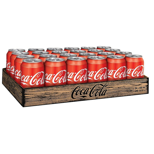Coca-Cola - 355mL Cans - 24 Pack