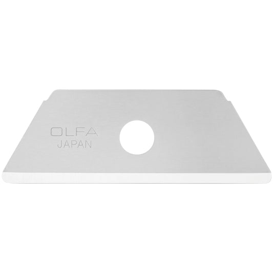 OLFA RSKB-2 Dual-Edge Rounded-Tip Safety Blade - Silver - 10 Pack