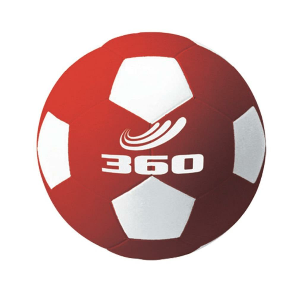Ballon de football 360 Athletics Playground Series, rouge, taille 4