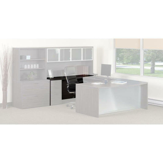 Credenza Module Slate Grey Walnut