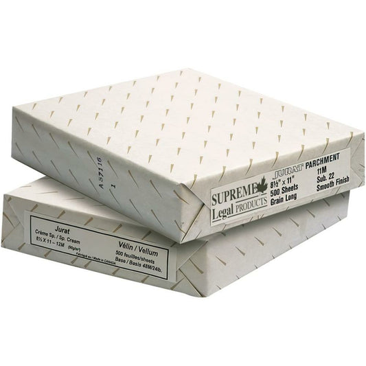 Supreme Jurat Parchment Paper 11" White 22 lb
